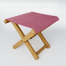 raspberry red sunset sky architectural glass texture look Folding Stool