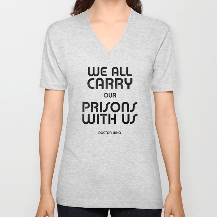 We All V Neck T Shirt