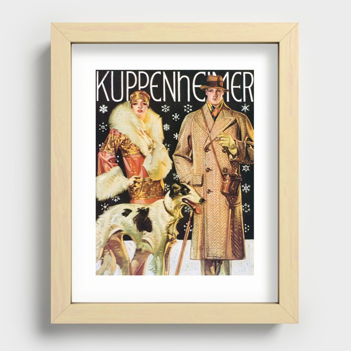 Kuppenheimer by Joseph Christian Leyendecker Recessed Framed Print