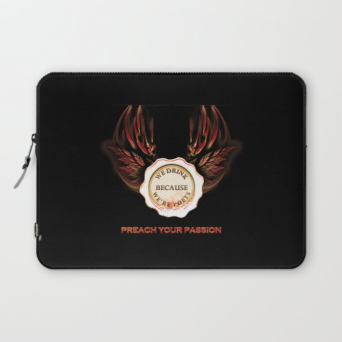 Preach Your Passion Laptop Sleeve