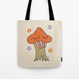 Happy mushroom  Tote Bag