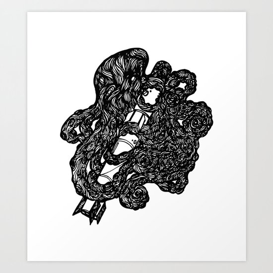 OCTOPUS Art Print