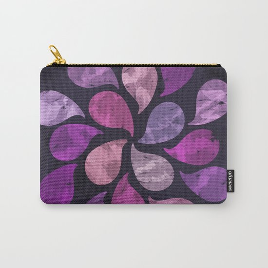 Abstract Water Drops Carry-All Pouch