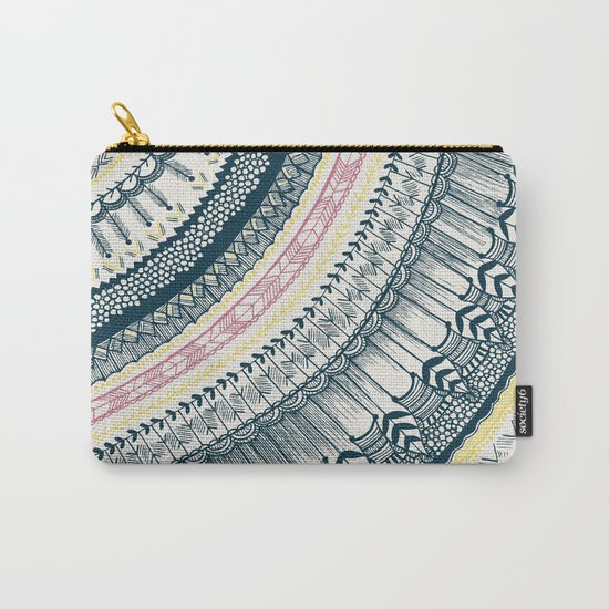 be Happy Carry-All Pouch