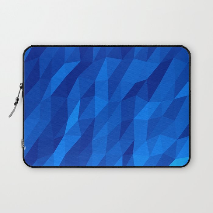 Blue Polygon v1 Laptop Sleeve
