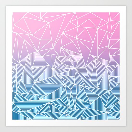 Barika Rays Art Print