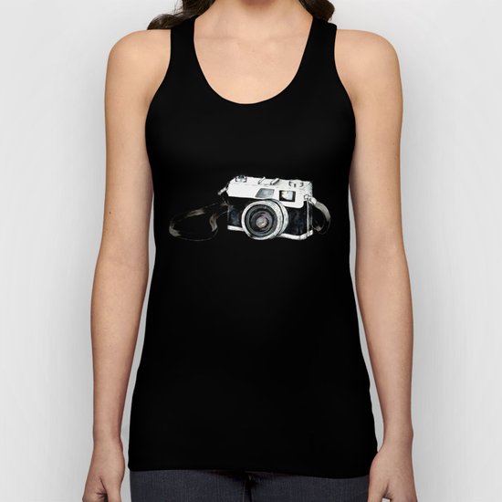 Vintage camera Unisex Tank Top