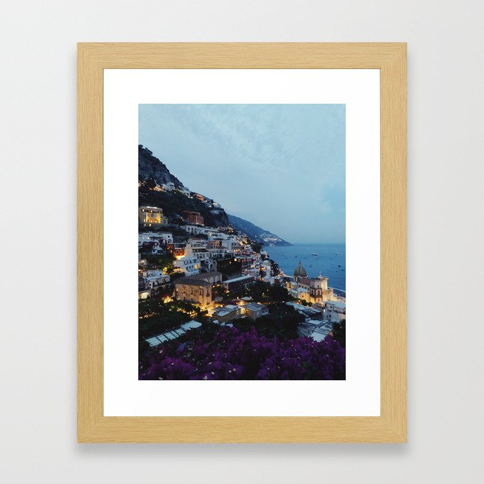 Positano, Italy Framed Art Print