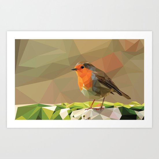 Red Robin Art Print