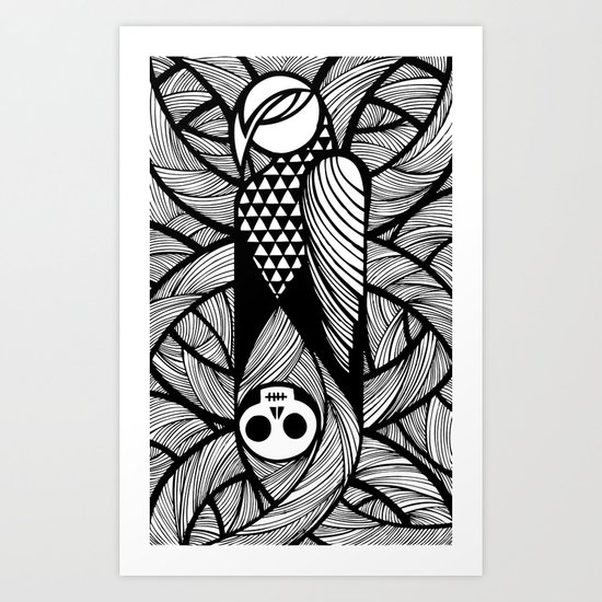 Coroner's Joke no.1 Art Print
