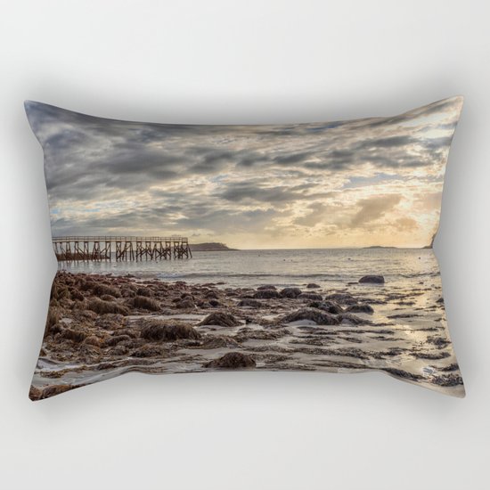 Magnolia Pier #2 Rectangular Pillow