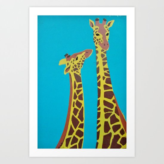 Jeffery & Cosmo Art Print