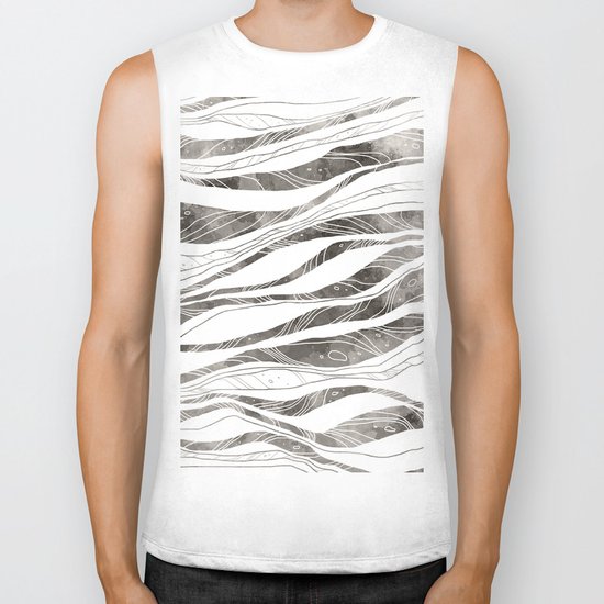 Tidal - B&W Biker Tank