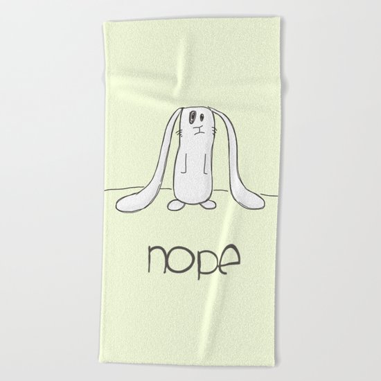 Nope Beach Towel