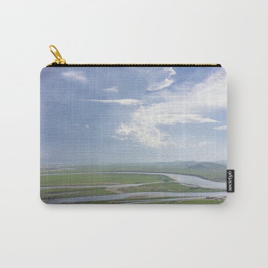Yellow River in Sichuan, China Carry-All Pouch