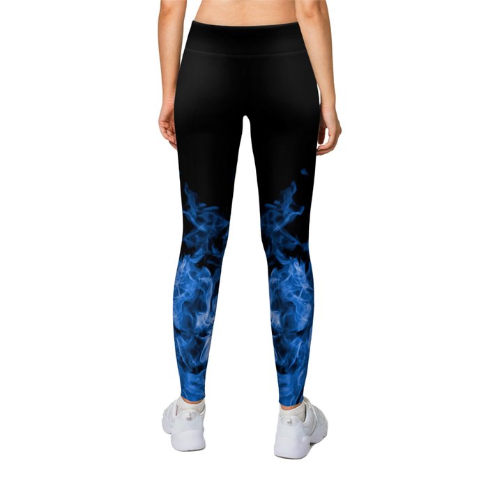 Blue flame leggings top