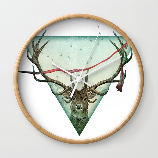 scarlet runner Wall Clock