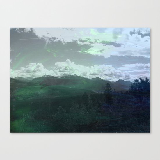 Moody Wanderer Canvas Print