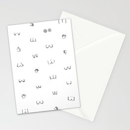 butts and boobies Stationery Card