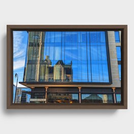 Reflective Framed Canvas