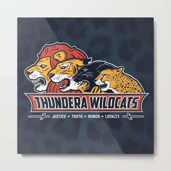 Thundera Wildcats Metal Print