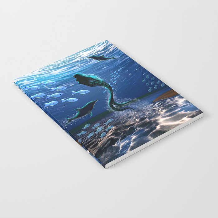 Mermaid Magical Ocean Spirit Notebook