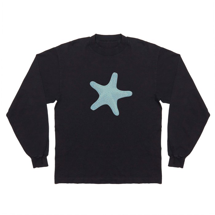 Starfish - blue Long Sleeve T Shirt