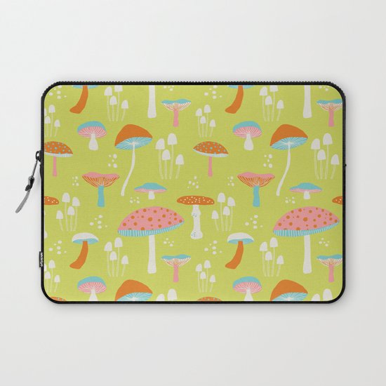 Flora- mushrooms Laptop Sleeve