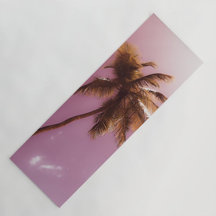 Purple Palm Yoga Mat