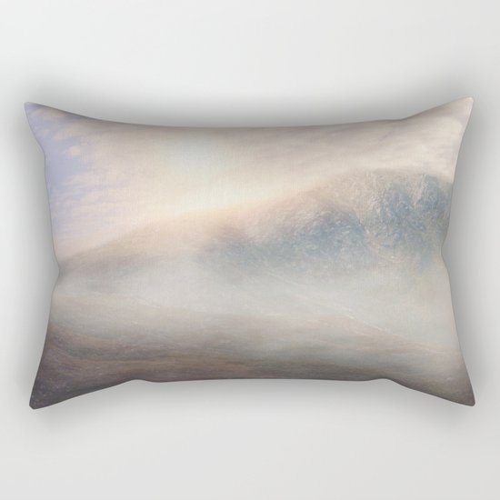 Pastel vibes 38 - Las Montañas Rectangular Pillow