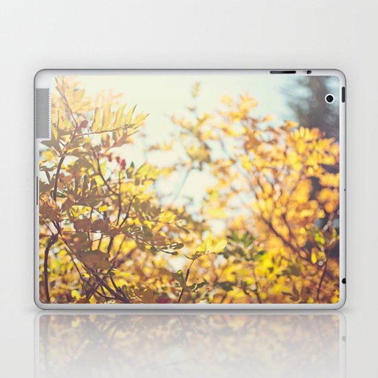 Fading Fall Leaves Laptop & iPad Skin