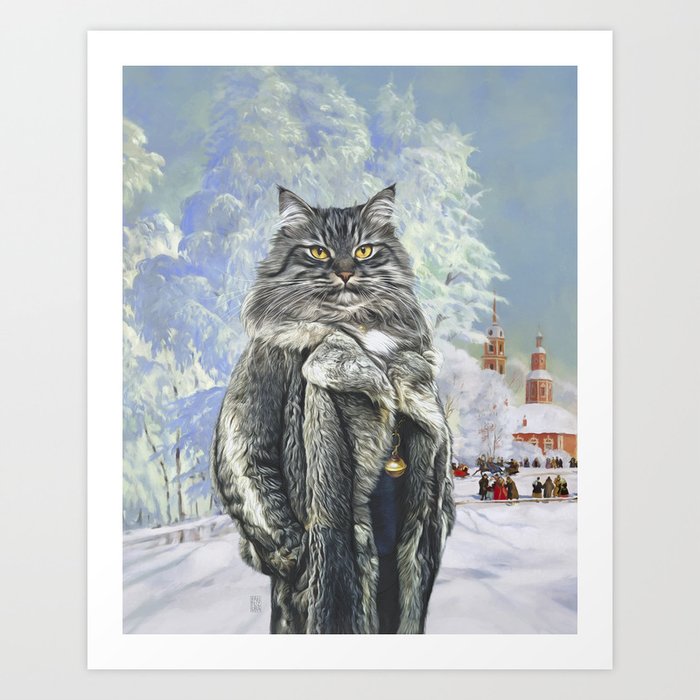Siberian cat outlet winter coat