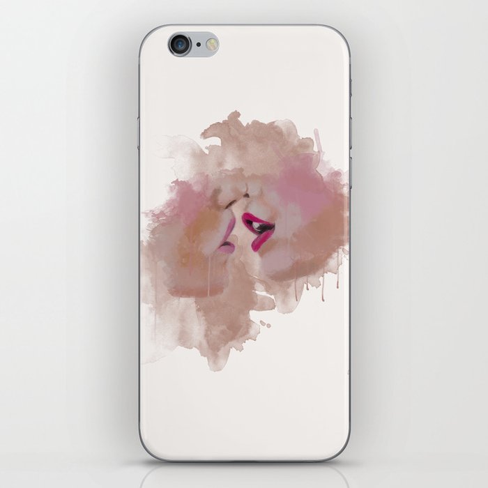 The kiss iPhone Skin