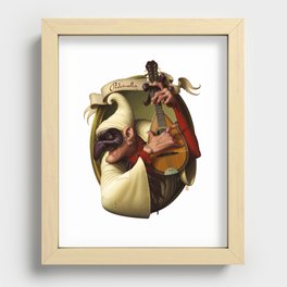 Pulcinella Recessed Framed Print