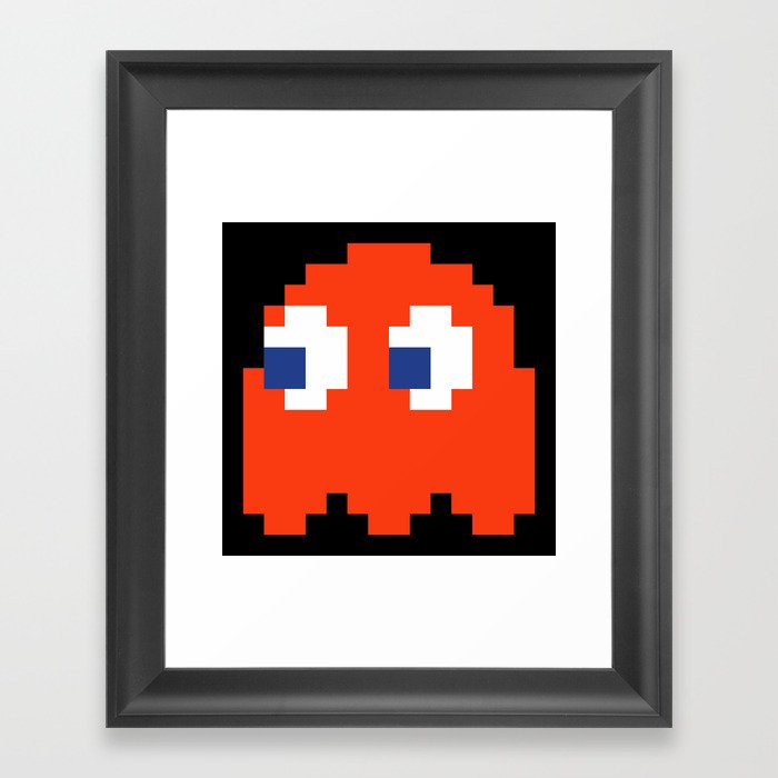 8-Bits & Pieces - Blinky Framed Art Print