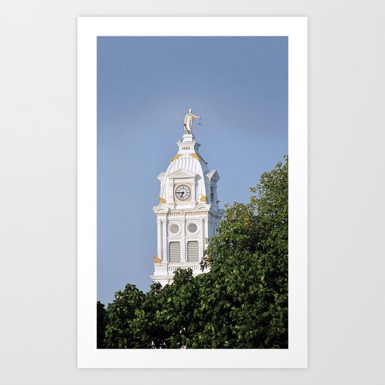 Henry County Courthouse (III) Art Print