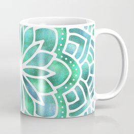 Mandala Southwest Succulent Coffee Mug | Tapestries, Floral, Succulent, Leaves, Hippy, Bohemian, Succulents, Mandalas, Cacti, Cactus 
