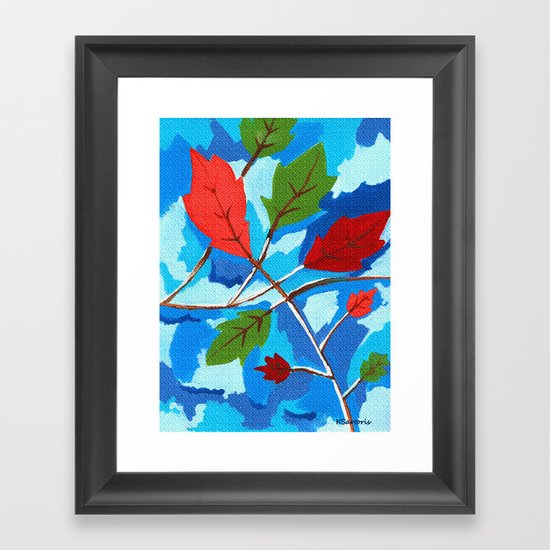 Falling For Fall Framed Art Print