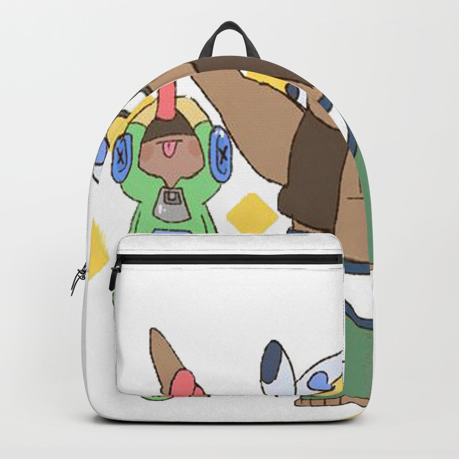 Leon Nita And Bo Cute Design Brawl Stars Backpack By Zarcus11 Society6 - brawl stars nita cute