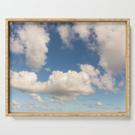 Dreamy Fluffy Clouds Serving Tray