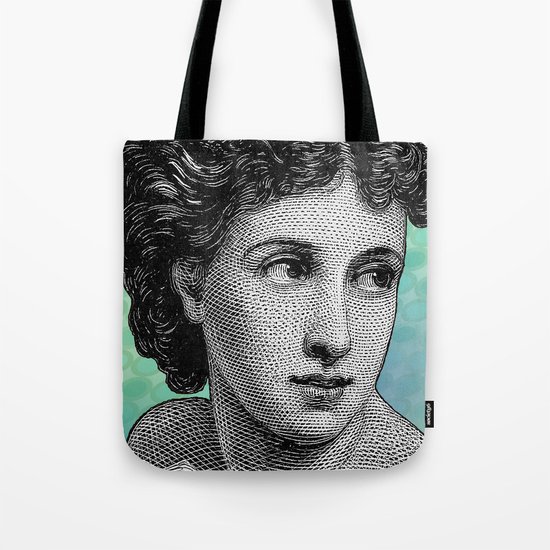 Seductress Blue Tote Bag
