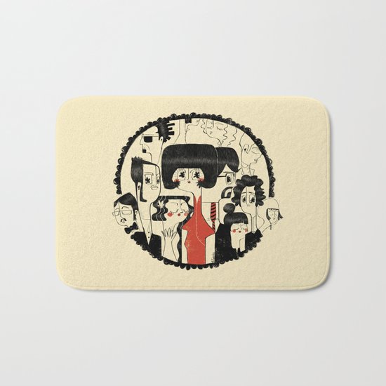 Crowd Bath Mat
