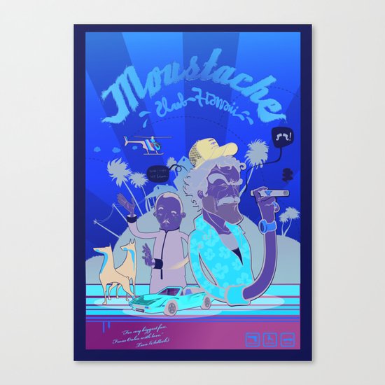 Magnum P.I Canvas Print