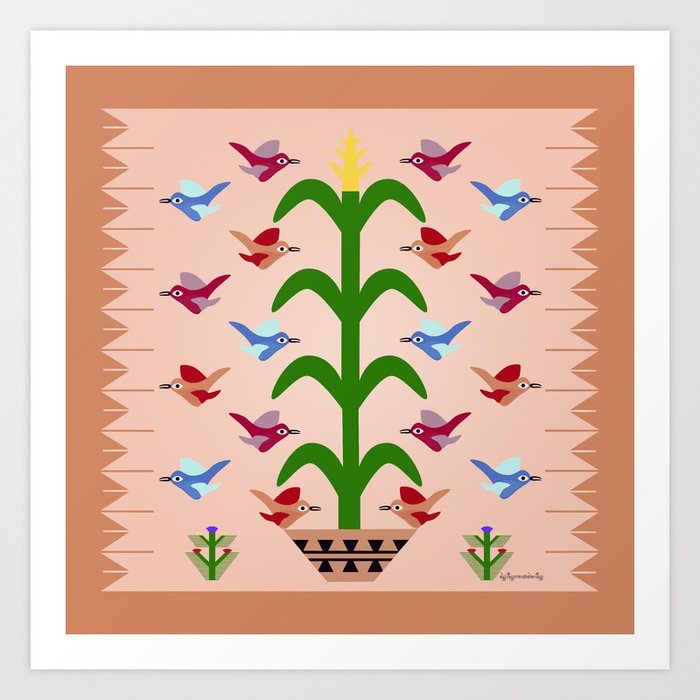 Gift of Corn Art Print