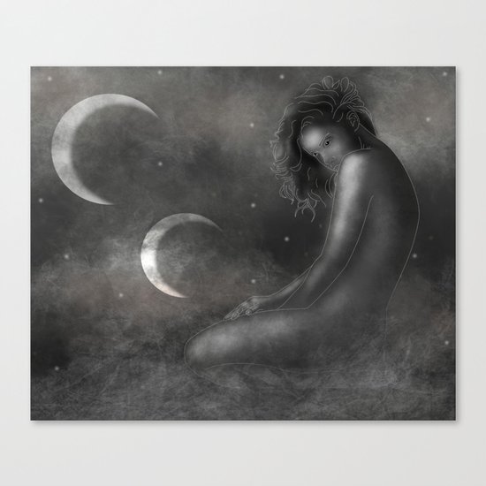 Mother of the Moons Canvas Print