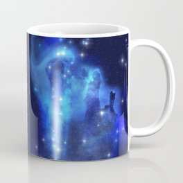 Blue Space Cloud Coffee Mug