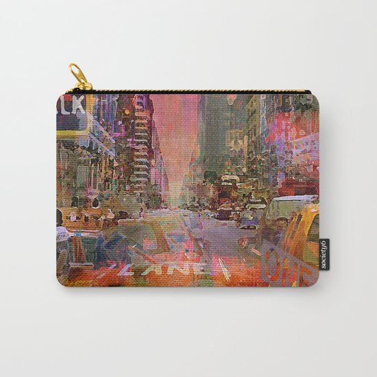 traffic jam pink Carry-All Pouch