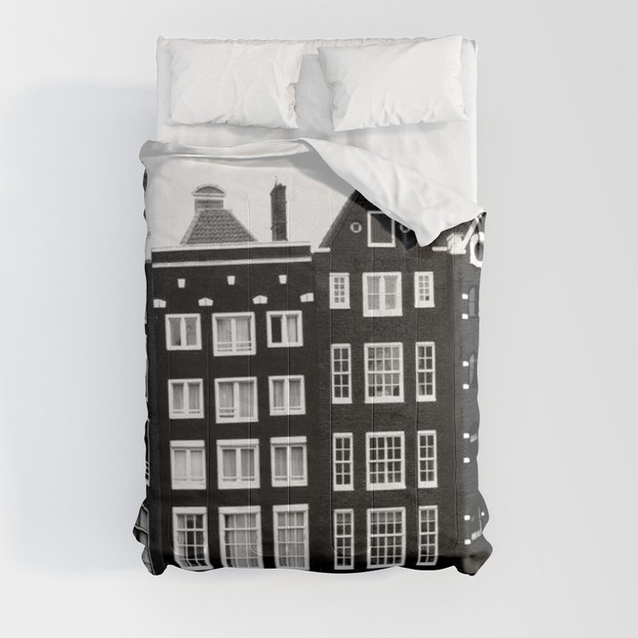 The canal houses of Amsterdam Comforter