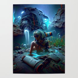 Deep Sea Exploration Poster