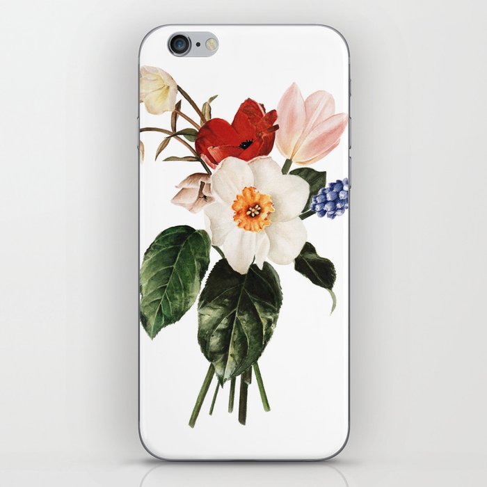 Spring Flowers Bouquet iPhone Skin
